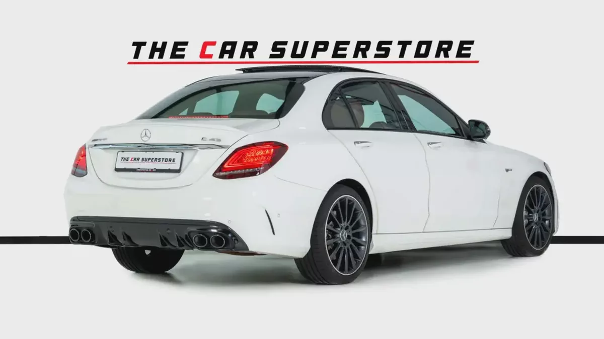 Mercedes Benz C43-AMG-GCC- -well maintained-high specifications-Night Package-7-7