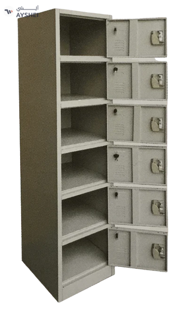 Locker, 6 Tier