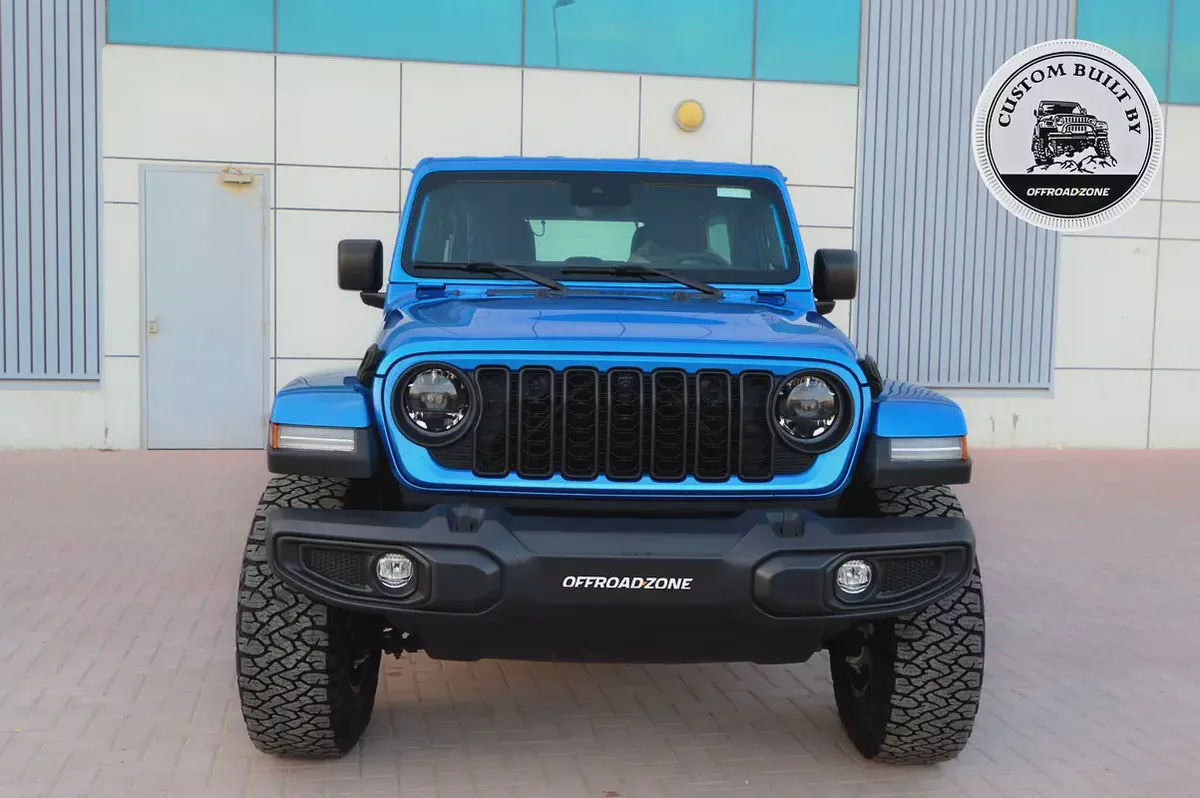 3 YRS DEALER WTY AND 3 YRS SP | 2024 JEEP WRANGLER 4DR SAHARA HYDRO BLUE | ORZ CUSTOM BUILT-7-7
