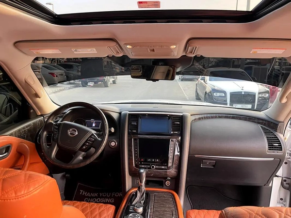 8 سلندر فل بلاتنيوم Nissan Patrol LE Platinum 2021, GCC Specs