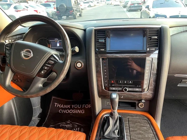 8 سلندر فل بلاتنيوم Nissan Patrol LE Platinum 2021, GCC Specs