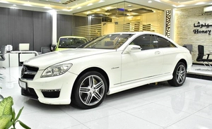 Mercedes Benz CL63 AMG ( 2011 Model ) in White Color GCC Specs