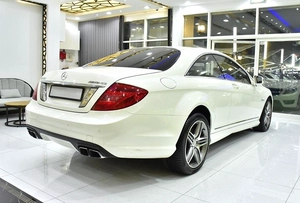 Mercedes Benz CL63 AMG ( 2011 Model ) in White Color GCC Specs