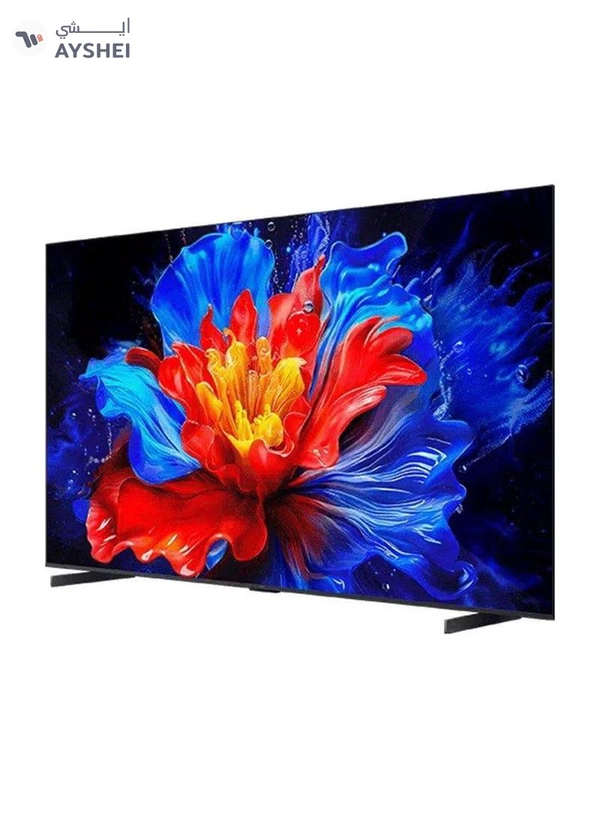 TCL 98 Inch Smart TV 4K QLED Colorful Quantum Crystal HDR 10+ Gaming Google TV, 144Hz Native Refresh Rate, ONKYO 2.1 Hi-Fi, Dolby Atmos, DTS Virtual X, MEMC, Game Master (2025 Model) 98P8K black