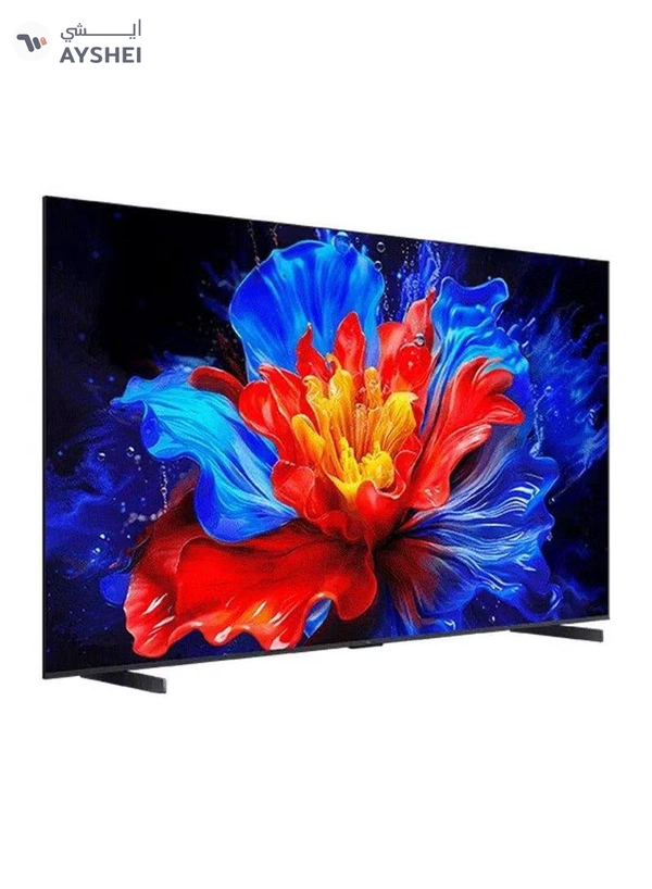 TCL 98 Inch Smart TV 4K QLED Colorful Quantum Crystal HDR 10+ Gaming Google TV, 144Hz Native Refresh Rate, ONKYO 2.1 Hi-Fi, Dolby Atmos, DTS Virtual X, MEMC, Game Master (2025 Model) 98P8K black