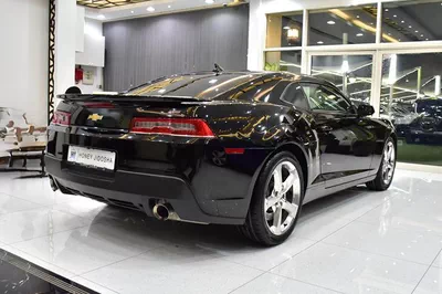 Chevrolet Camaro SS ( 2015 Model ) in Black Color GCC Specs-6