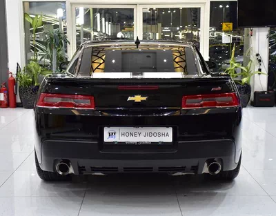 Chevrolet Camaro SS ( 2015 Model ) in Black Color GCC Specs-2