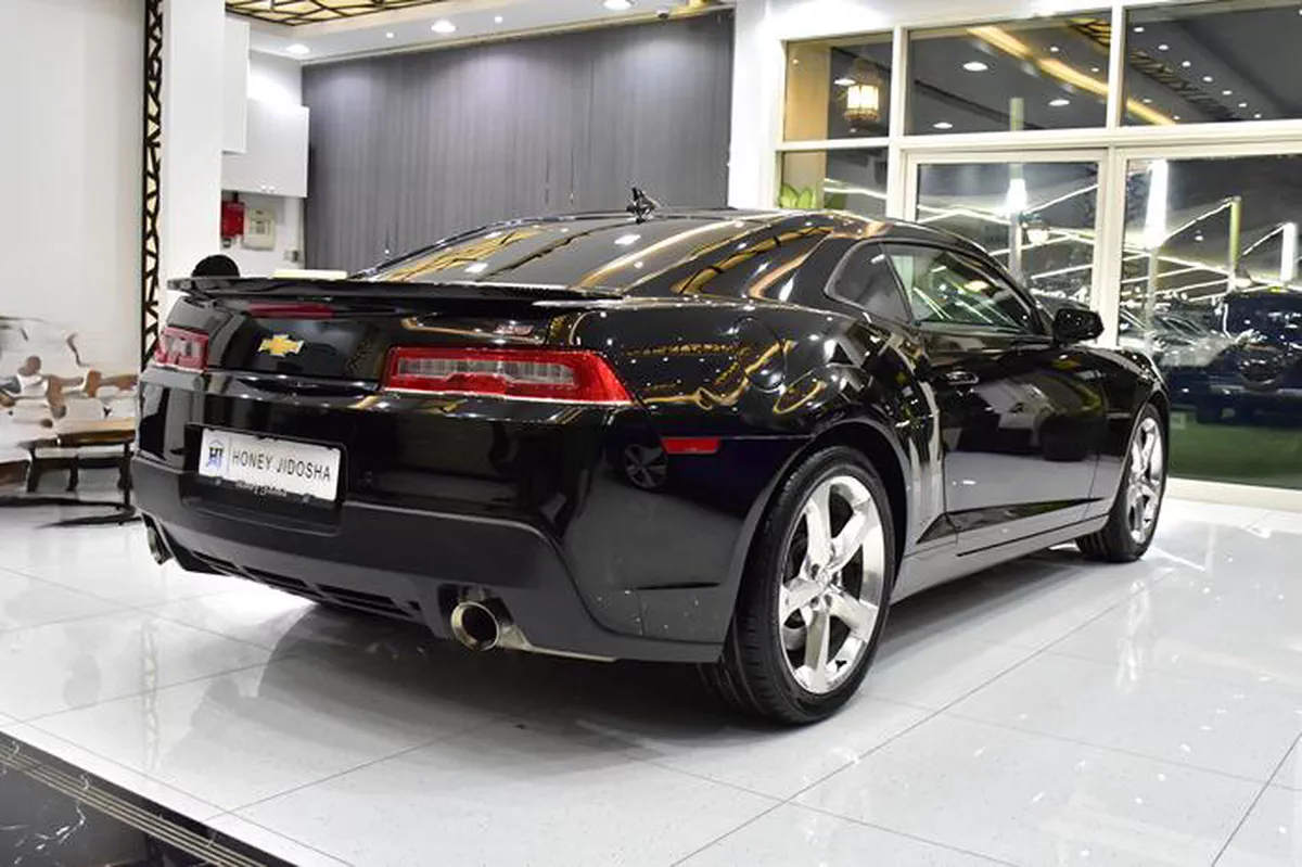 Chevrolet Camaro SS ( 2015 Model ) in Black Color GCC Specs-6-6
