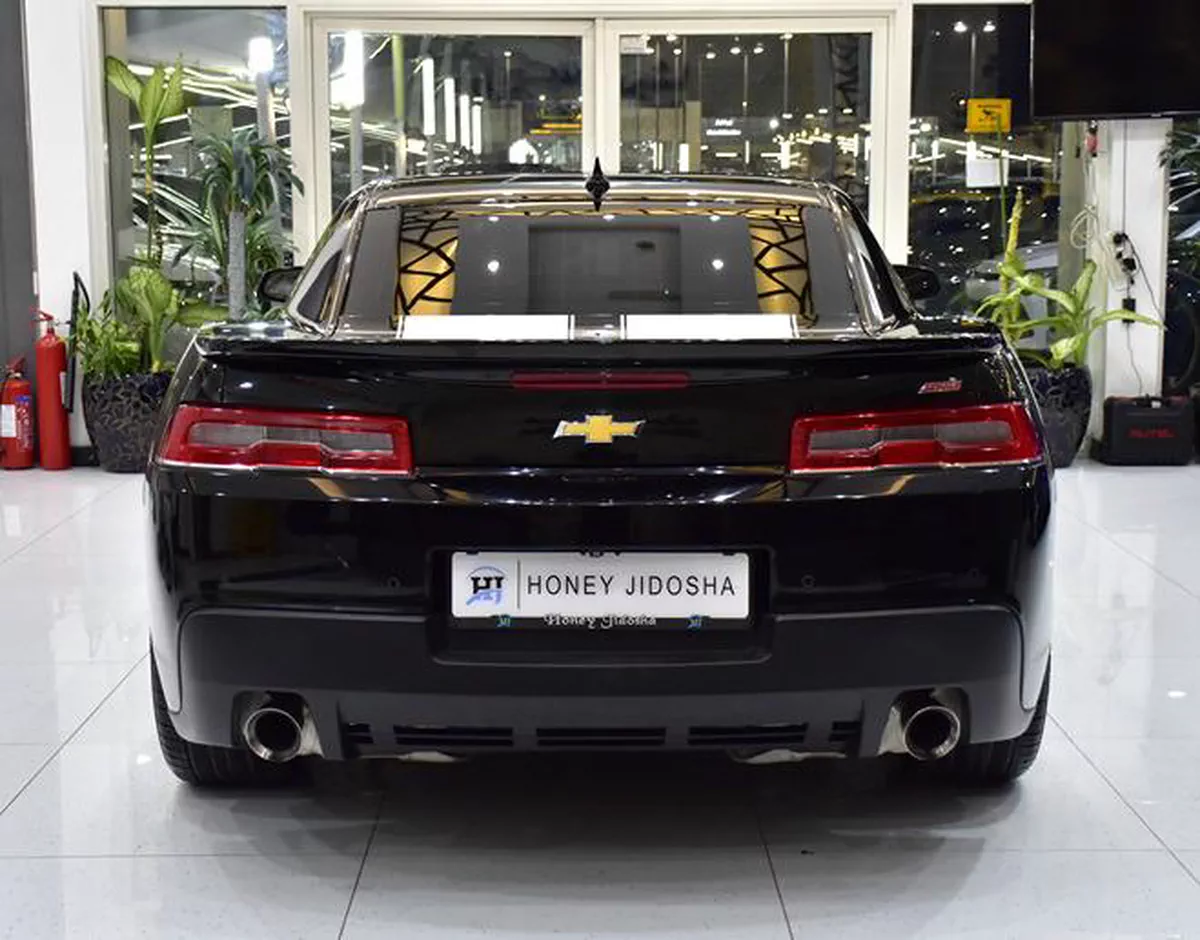 Chevrolet Camaro SS ( 2015 Model ) in Black Color GCC Specs-2-2