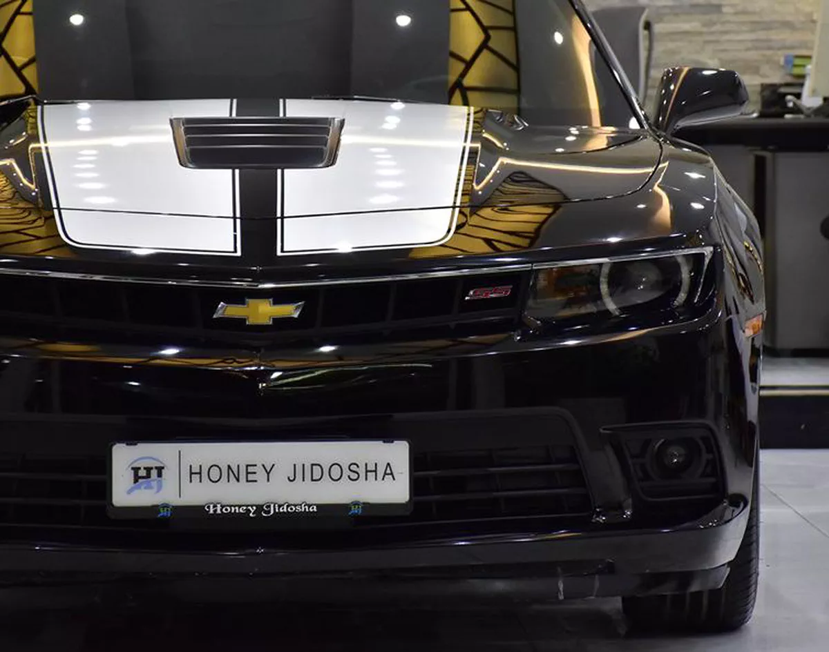 Chevrolet Camaro SS ( 2015 Model ) in Black Color GCC Specs-7-7