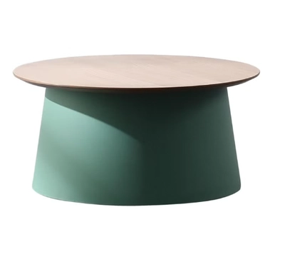 Daamudi KAI Round Table, Minimalist Center Table or Coffee Table for Home & Office-0