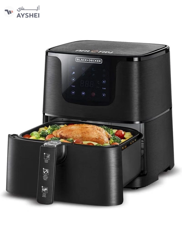 BLACK+DECKER Air Fryer 4.3 L 1700 W AF700-B5 Black