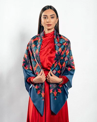 Silk Road - Ancient Nakhchivan Scarf (Large)-2