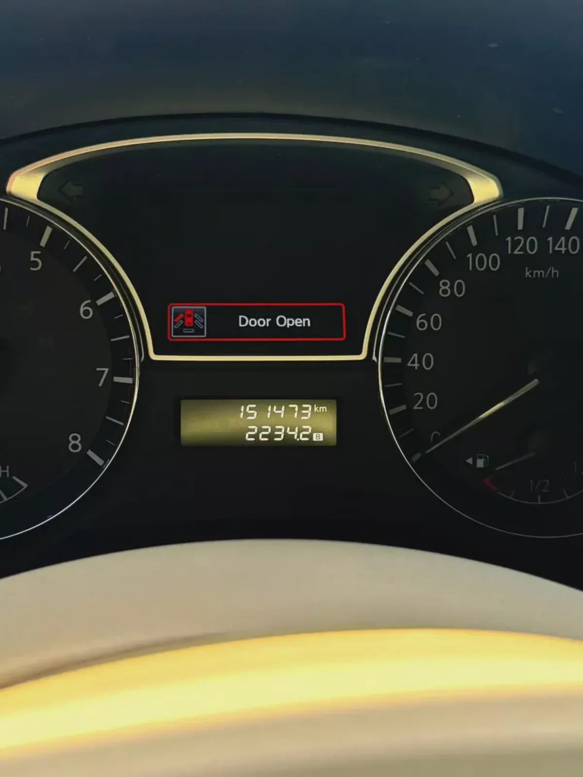 Nissan Altima SL | 2015 | GCC | Full Option | 151,000 km | White / Beige | Fully Serviced-7-7