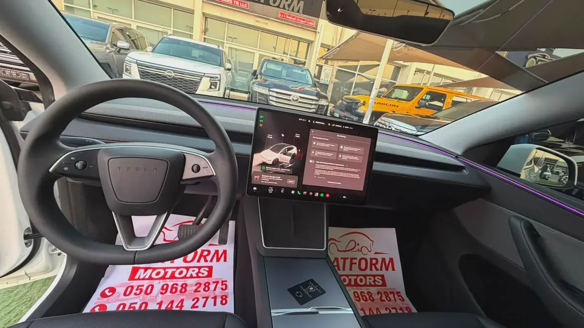 Tesla Model Y Long Range 2026 | Gcc Specs | Under warranty-11-11