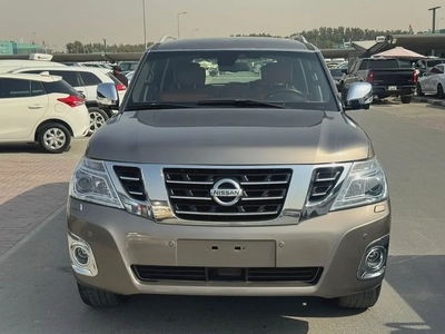 Nissan patrol 2014 fullopshin Gary color GCC Caleb car-0