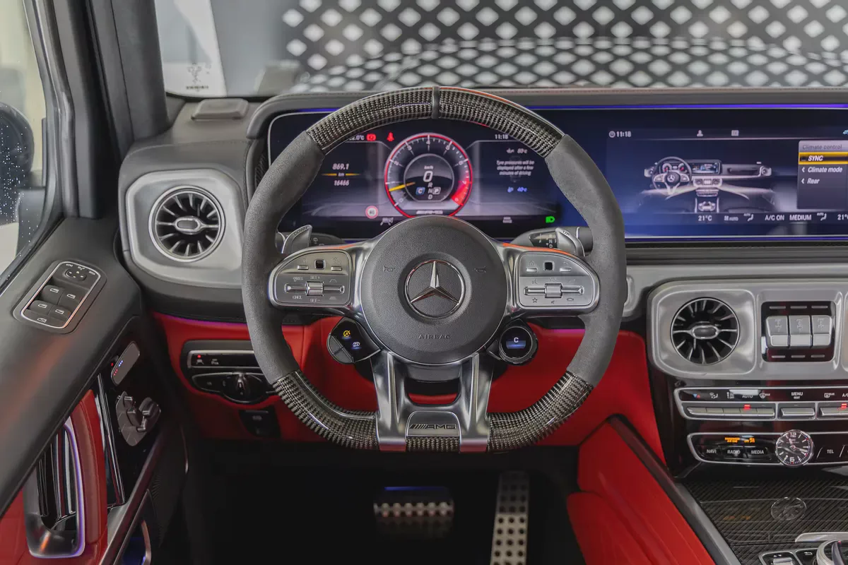Mercedes-Benz G 63 | Fully Loaded|Night package | Fully Carbon Fiber | Gargash Auto Warranty | 2020-15-15