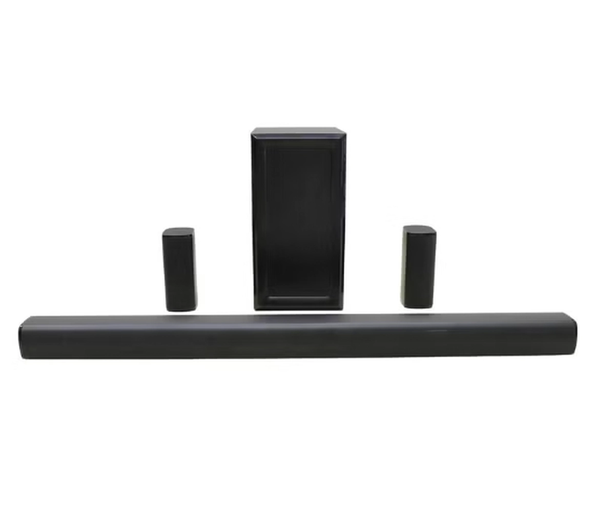 JVC 5.1Ch Soundbar With Wireless Subwoofer Home Theatre-3600W PMPO With Bluetooth, USB, SD Card Compatible TH-N430B Black-1-1