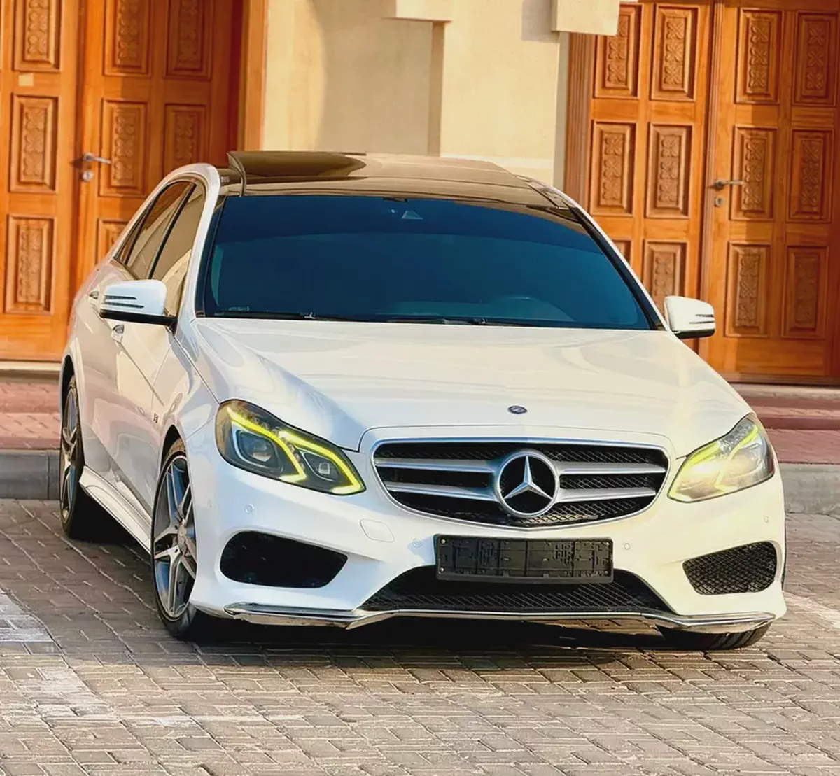 2014 Mercedes-Benz E-Class E 350 d AMG Line - GCC Specs-1-1