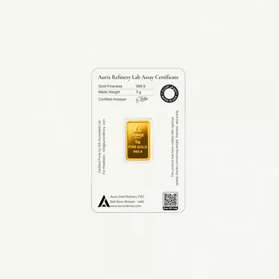 Auriz Minting 5gm bar - Variable design-3