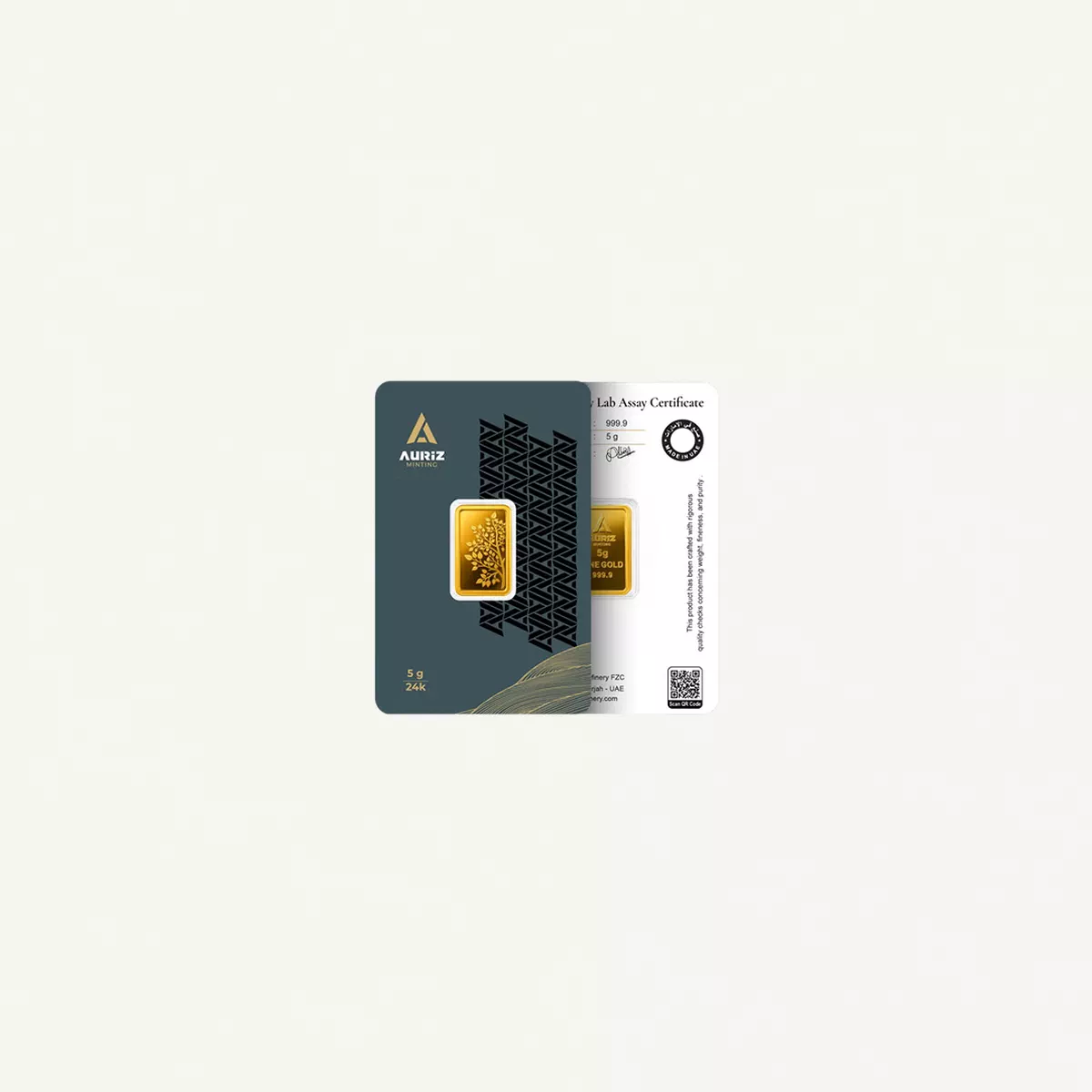 Auriz Minting 5gm bar - Variable design-1-1