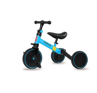 Marzban Kids Bicycle 3 In 1 Kids Tricycles For 1.5-4 Years Old Boys Girls 3 Wheels Tricycles(Blue)-0