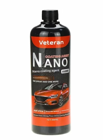 VETERAN Nano Ceramic Coating for Car 500ML Nano Shield Premium Coat Waterproof Car Polishing Liquid W-0
