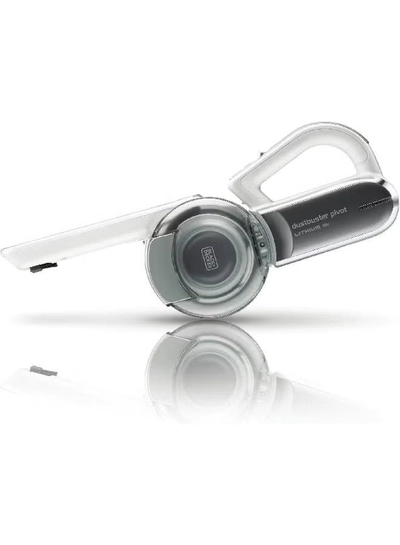 BLACK+DECKER 18V Lightweight and Compact Cordless Dustbuster Pivot Hand Vacuum 29.2 x 15.5 x 17.8 cm 980 W PV1820L-GB White and Grey-4