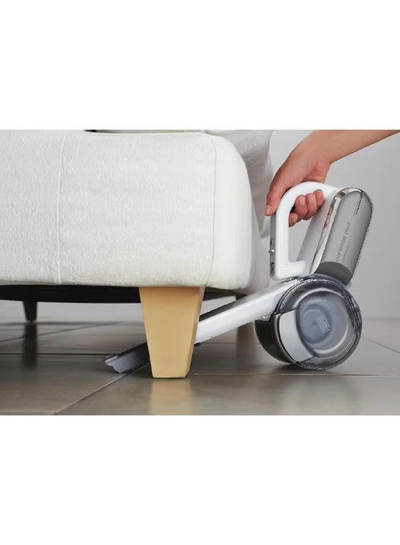 BLACK+DECKER 18V Lightweight and Compact Cordless Dustbuster Pivot Hand Vacuum 29.2 x 15.5 x 17.8 cm 980 W PV1820L-GB White and Grey-3