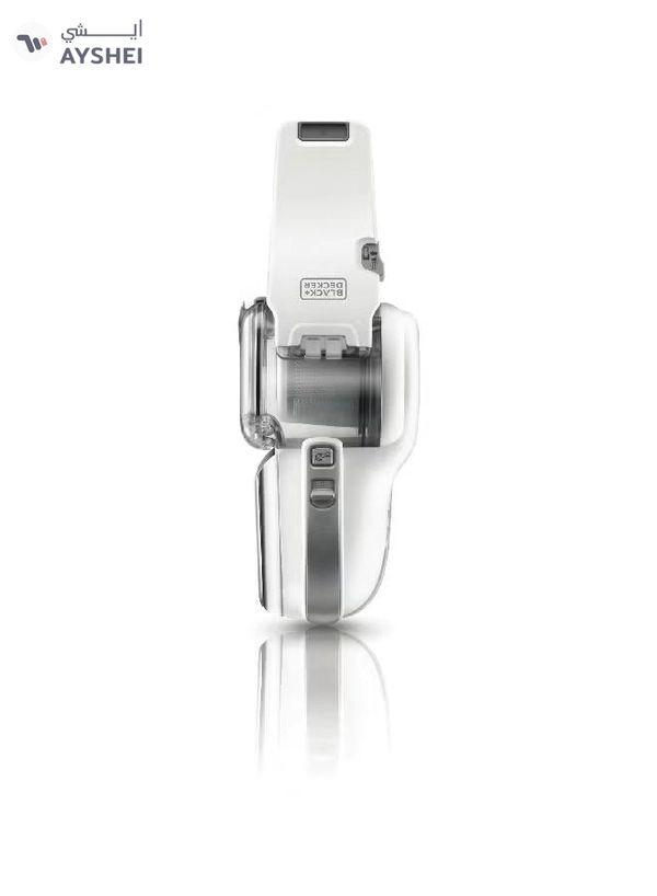 BLACK+DECKER 18V Lightweight and Compact Cordless Dustbuster Pivot Hand Vacuum 29.2 x 15.5 x 17.8 cm 980 W PV1820L-GB White and Grey