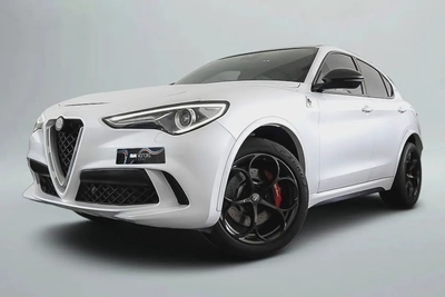 2019 Alfa Romeo Stelvio Quadrifoglio / Full Alfa Romeo Service History-4