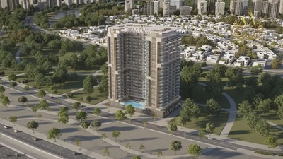 Furnished 1BR | 1% monthly | Balcony & Pool Access-0