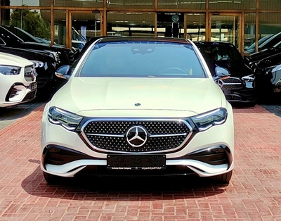 Mercedes Benz E300 AMG Full Option Agency Warranty 2026 GCC-1