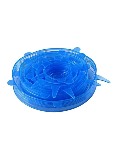 Sharpdo 6-Piece Stretched Cover Blue 25x25x3cm-0