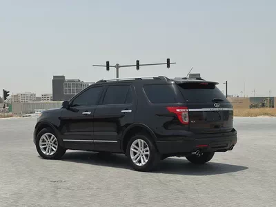 Ford Explorer XLT | 3.5L V6 | 2014 | GCC Specs | 147,000 km | Black / Beige-1