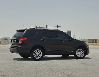 Ford Explorer XLT | 3.5L V6 | 2014 | GCC Specs | 147,000 km | Black / Beige-5