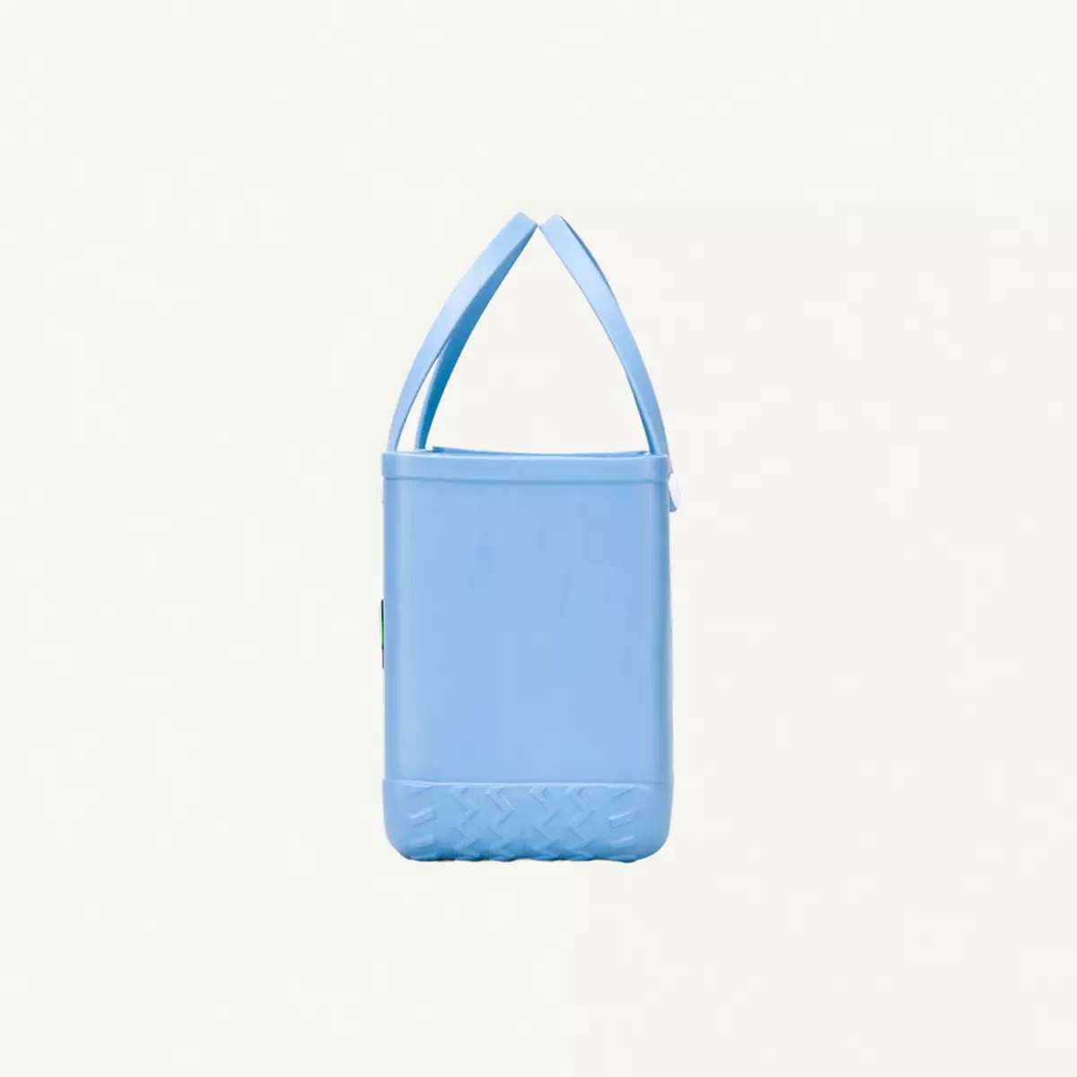 EVA 48 x 32 x 20 cm EVA Rubber Beach Tote Bag with 5 Summer Charms | Waterproof, Durable & Easy-to-Clean | Spacious Summer Beach Bag for Women & Family | (Sky Blue - Large)-2-2