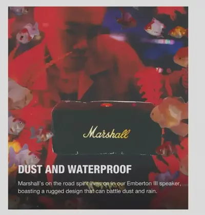 Marshall Emberton III Portable Bluetooth Speaker-1