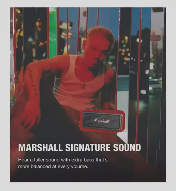 Marshall Emberton III Portable Bluetooth Speaker