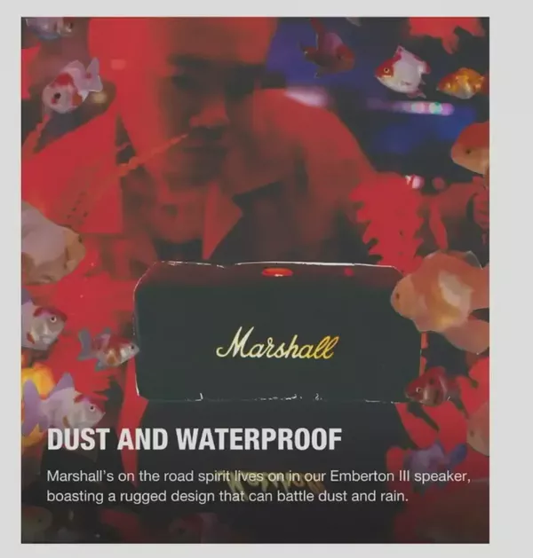 Marshall Emberton III Portable Bluetooth Speaker