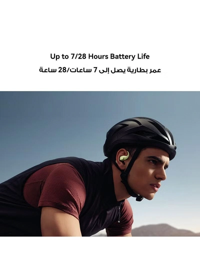HUAWEI FreeArc Open-Ear Earbuds, Bluetooth Earphones with Sterling Sound, Secure Fit and Comfort, IP57 Water Resistance, 28 Hours Playtime, Sports Earphones, iOS, Android, Windows FreeArc Grey-2