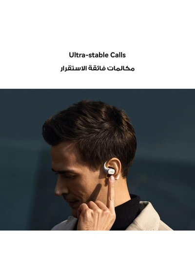 HUAWEI FreeArc Open-Ear Earbuds, Bluetooth Earphones with Sterling Sound, Secure Fit and Comfort, IP57 Water Resistance, 28 Hours Playtime, Sports Earphones, iOS, Android, Windows FreeArc Grey-5