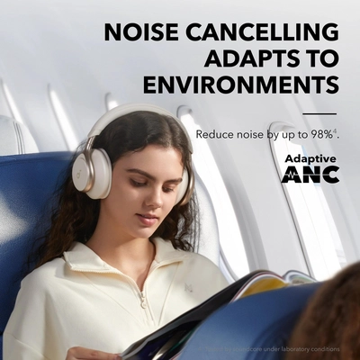 Soundcore By Anker, Space One, Adaptive Active Noise Cancelling Headphones-6