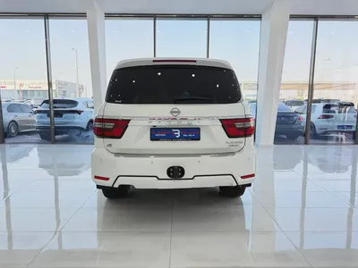 نيسان باترول بلاتينيوم V8 LE ابيض /زعفراني 2024 (خليجي)-5
