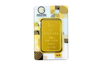 Gold Era 24K (999.9) 5G Gold Bar - Variable Design-0