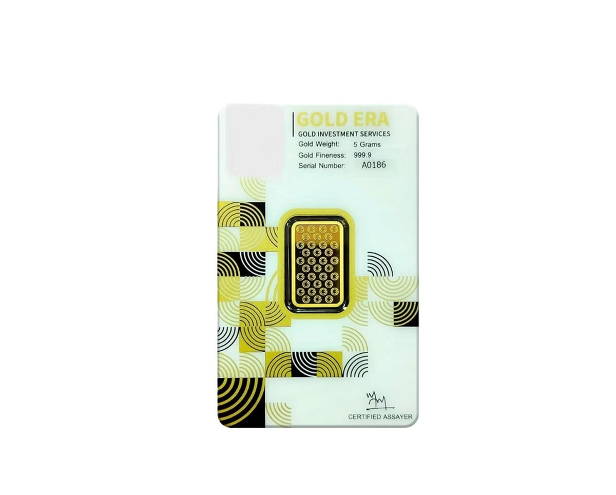 Gold Era 24K (999.9) 5G Gold Bar - Variable Design-2-2