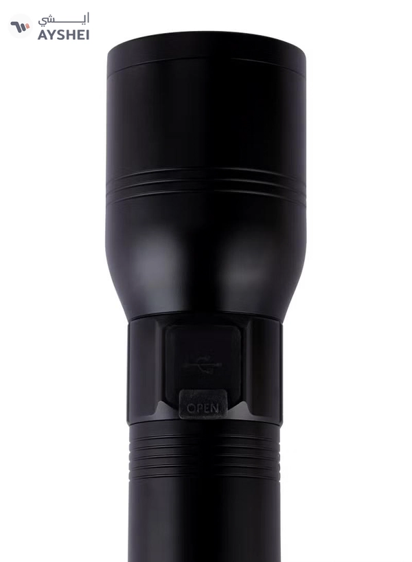 Krypton LED Flashlight with Power Bank- KNFL5437| Energy Efficient Design with Type C Charging