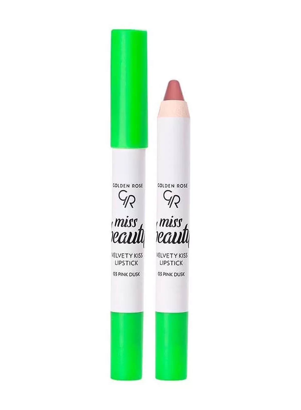 GOLDEN ROSE MISS BEAUTY VELVETY KISS LIPSTICK NO: 03 PINK DUST