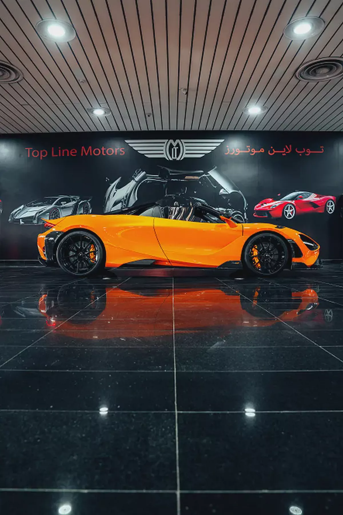 McLaren 765LT Spider, GCC, Under Warranty, Fully Loaded, Convertible,  Full Carbon Fibre, PPF-6-6