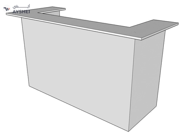Reception Counter 02, Custom made